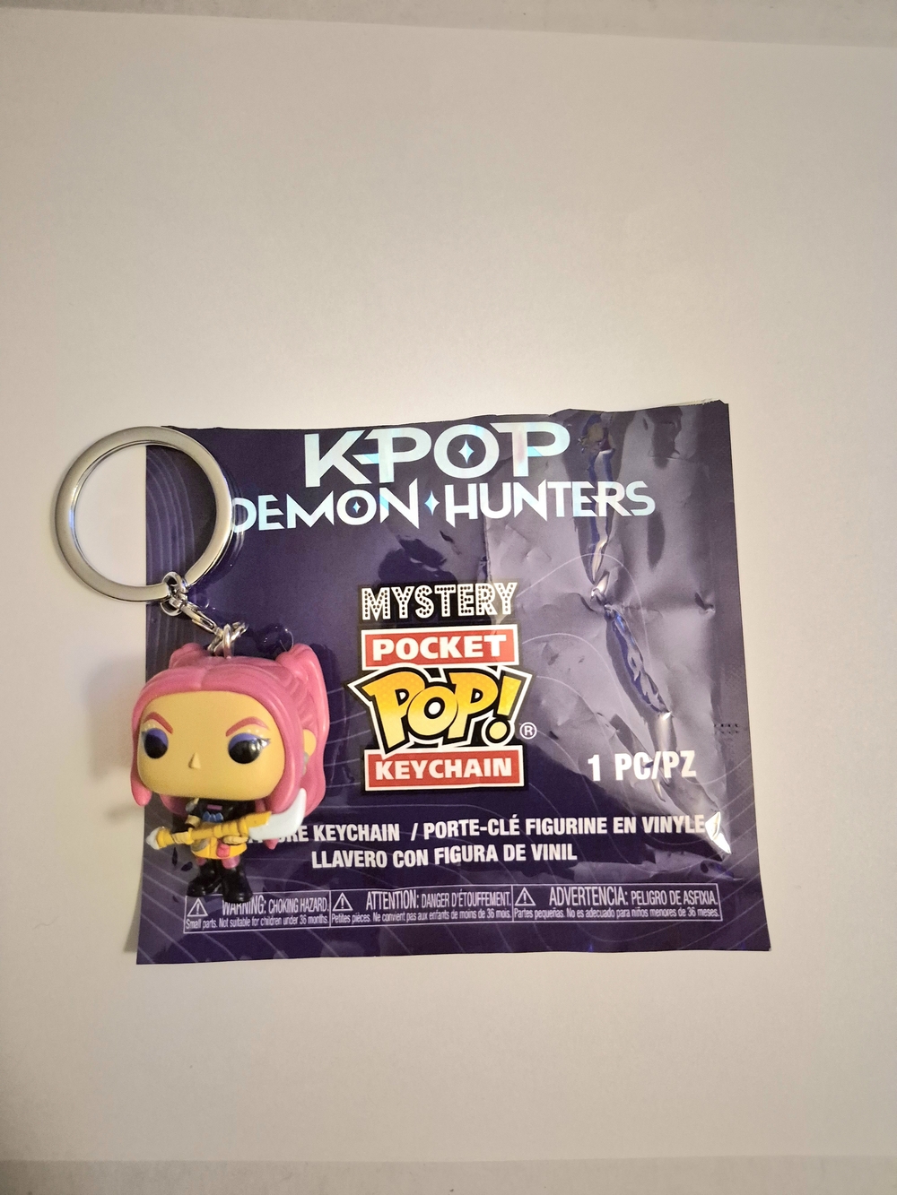 Funko Pocket Pop! K-Pop Demon Hunters Pink Keychain